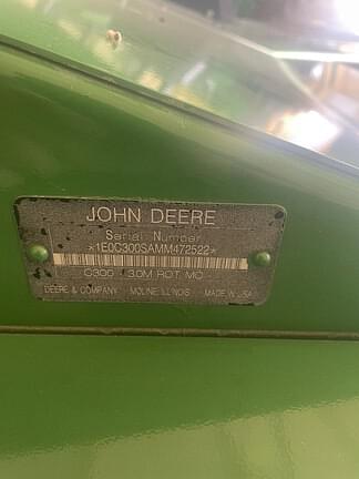 Image of John Deere C300 equipment image 1