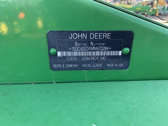Image of John Deere C400 equipment image 3