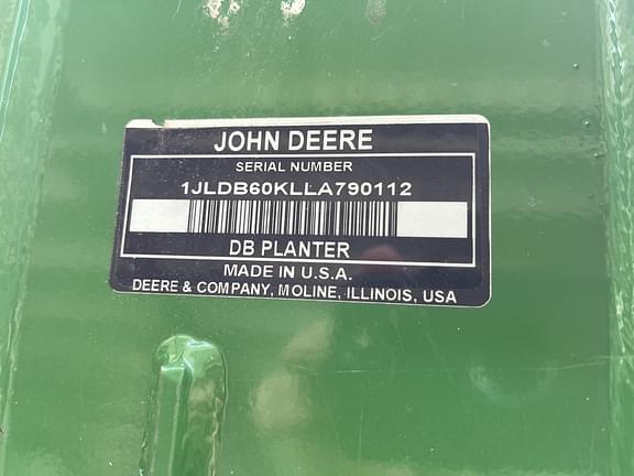 Image of John Deere DB60 equipment image 1
