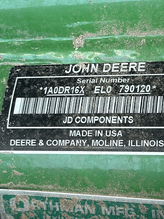 Image of John Deere DR16X equipment image 2