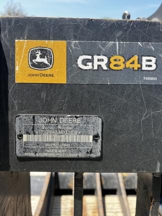 Image of John Deere GR84B equipment image 4