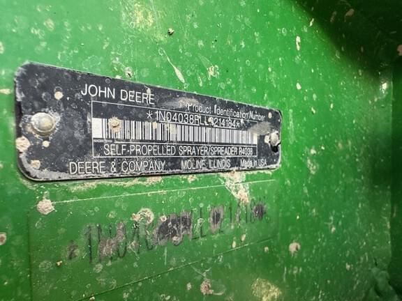 Image of John Deere R4038 equipment image 1