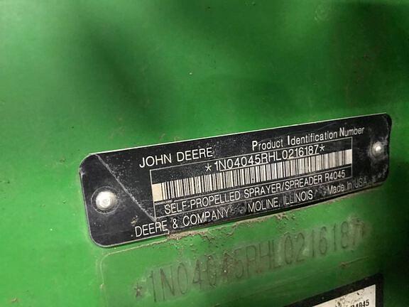 Image of John Deere R4045 equipment image 4