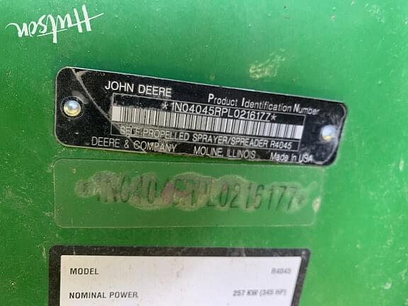 Image of John Deere R4045 equipment image 2