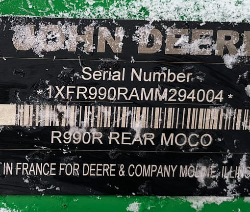 Image of John Deere R990R equipment image 3