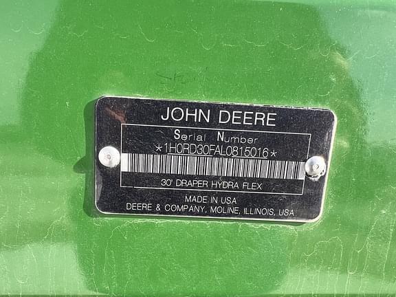 Image of John Deere RD30F equipment image 4