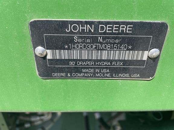 Image of John Deere RD30F equipment image 3