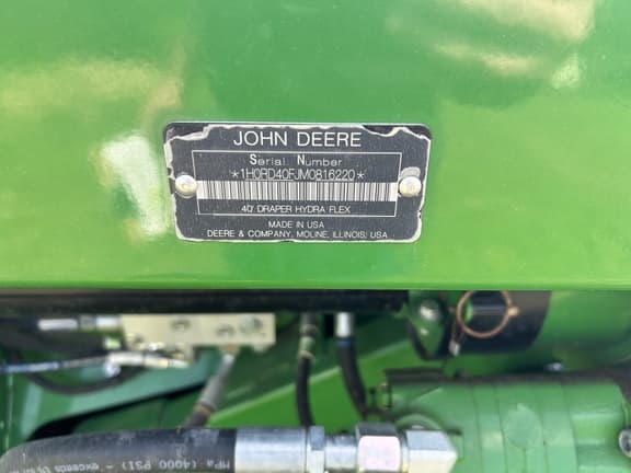 Image of John Deere RD40F equipment image 1