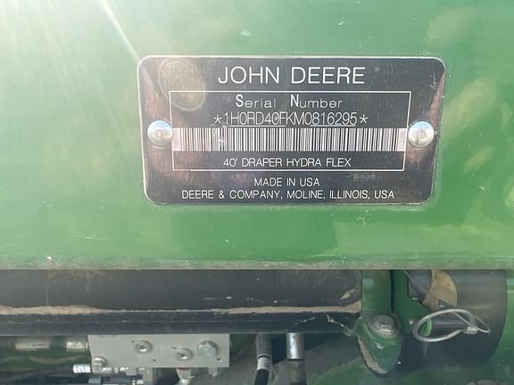 Image of John Deere RD40F equipment image 1