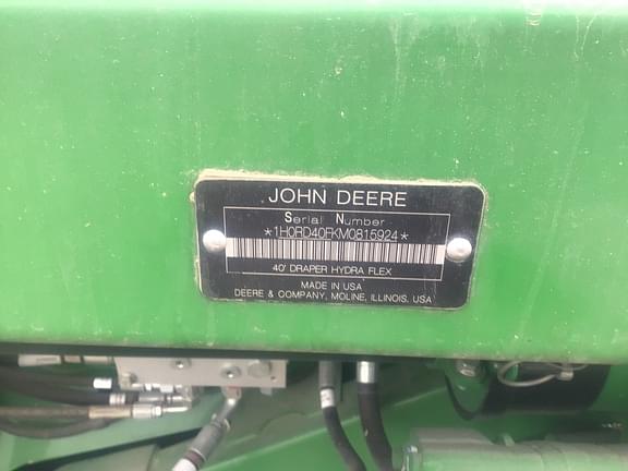 Image of John Deere RD40F equipment image 2