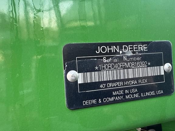 Image of John Deere RD40F equipment image 4