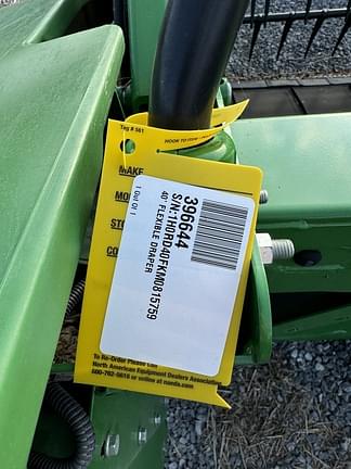 Image of John Deere RD40F equipment image 4