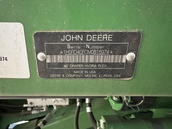 Image of John Deere RD40F equipment image 1