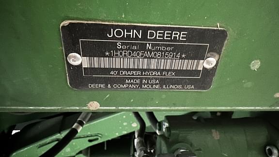 Image of John Deere RD40F equipment image 2