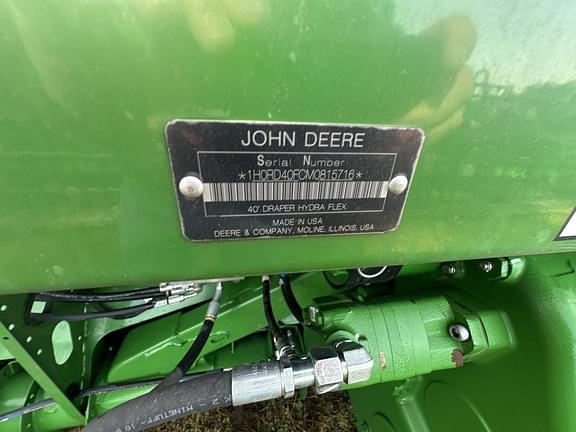 Image of John Deere RD40F equipment image 2