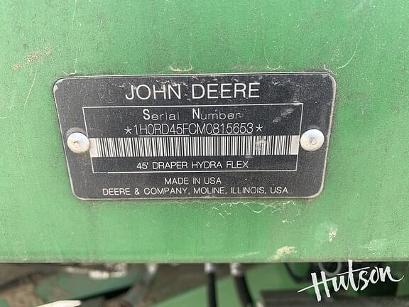 Image of John Deere RD45F equipment image 4