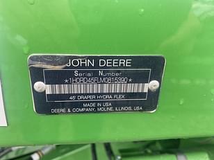 Main image John Deere RD45F 19