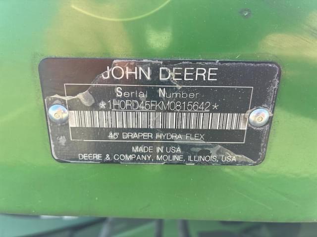 Image of John Deere RD45F equipment image 1