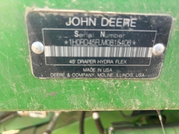 Image of John Deere RD45F equipment image 1