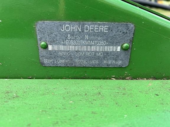 Image of John Deere S300 equipment image 4