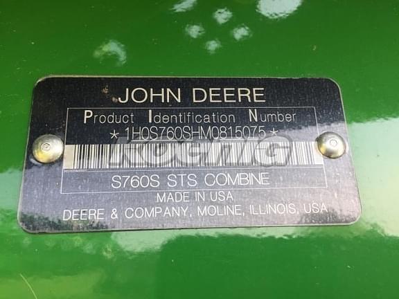 Main image John Deere S760 24