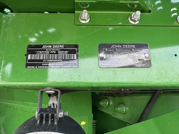 Image of John Deere S770 equipment image 2