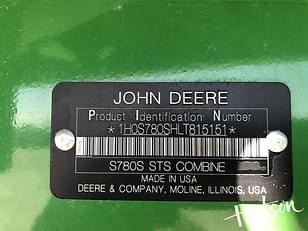 Main image John Deere S780 13