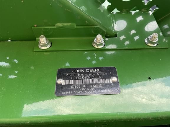 Image of John Deere S780 equipment image 3