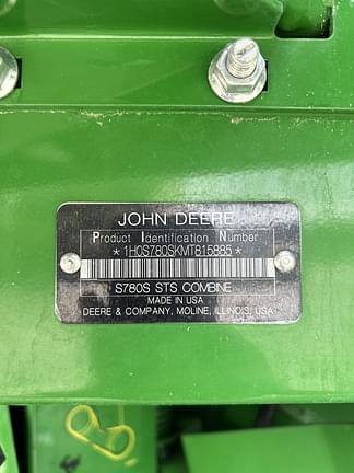 Image of John Deere S780 Primary image