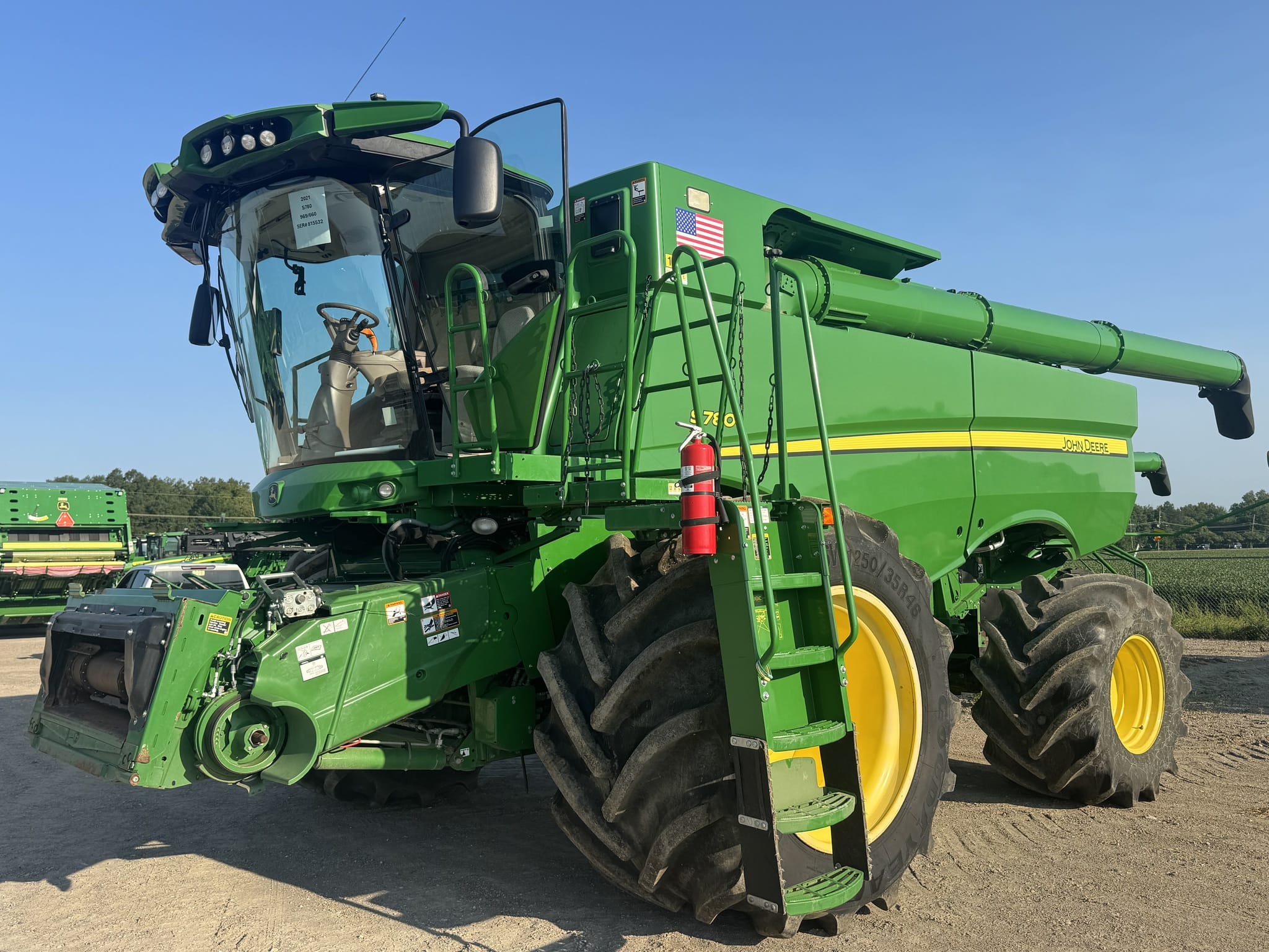 2021 John Deere S780 Equipment Image0