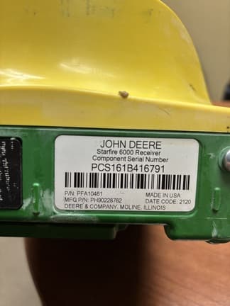 Image of John Deere StarFire 6000 equipment image 3