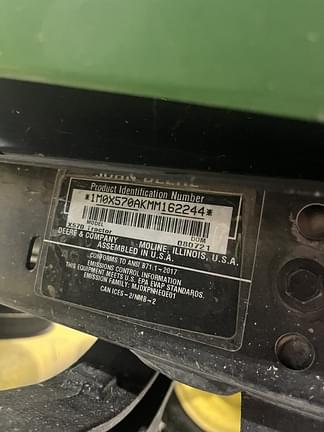 Image of John Deere X570 equipment image 4