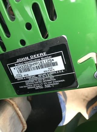 Image of John Deere Z335E equipment image 3