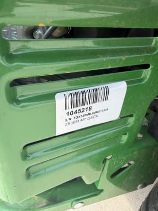 Image of John Deere Z530M equipment image 4