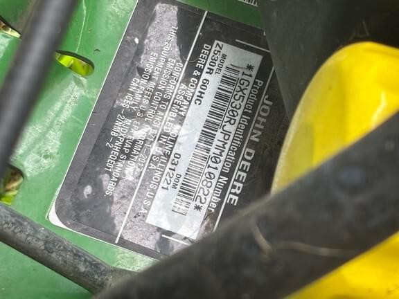 Image of John Deere Z530R equipment image 3
