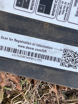 Image of John Deere Z545R equipment image 1