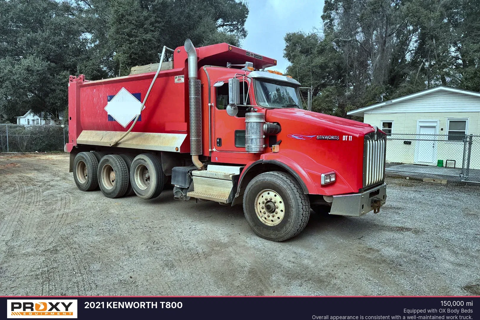 2021 Kenworth T800 Equipment Image0