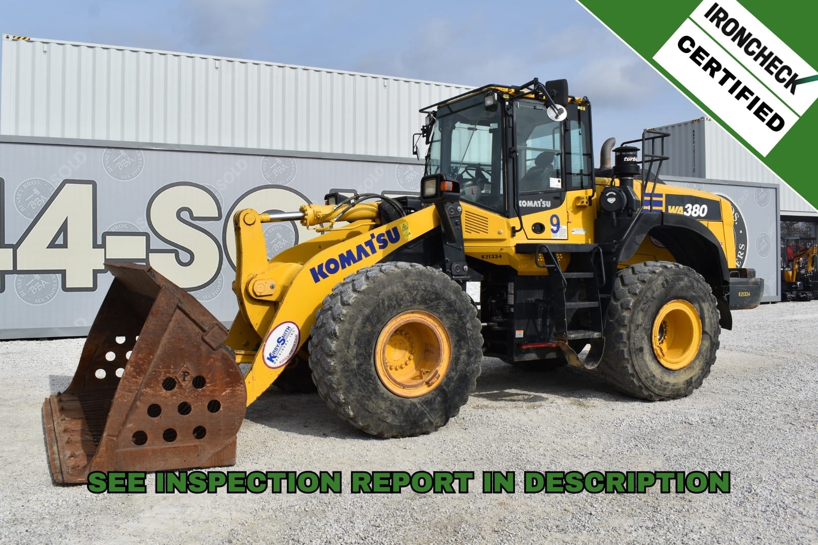 2021 Komatsu WA380-8 Equipment Image0