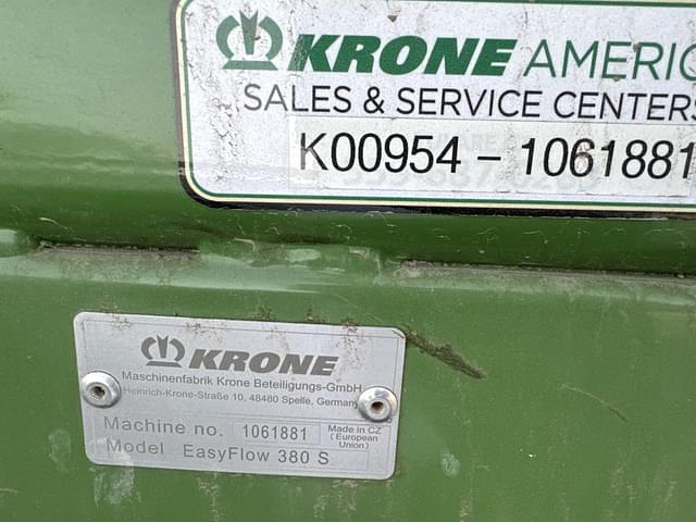 Image of Krone EASY FLOW 380S equipment image 4