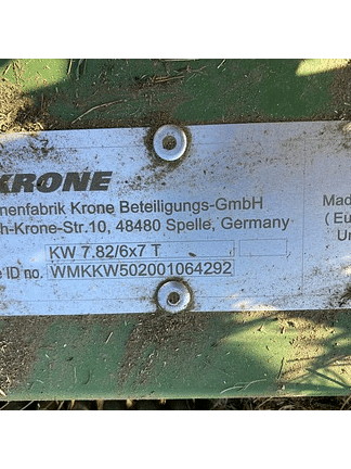 Image of Krone KW7.82/6X7T equipment image 4