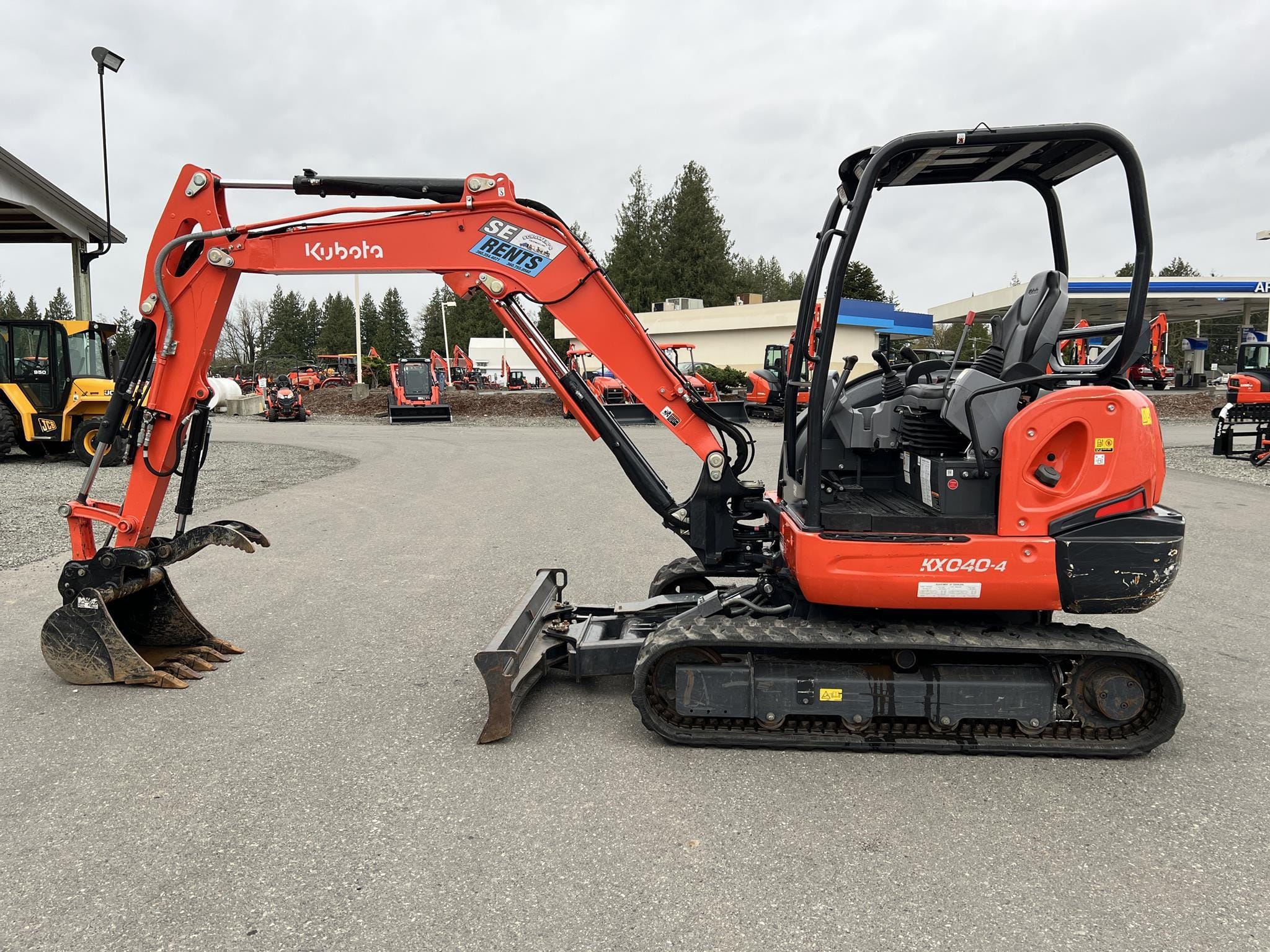 2021 Kubota KX040-4R1A Equipment Image0