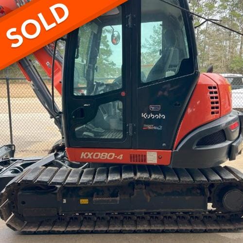 Kubota KX080-4 Equipment Image0
