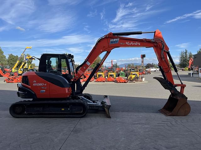 Image of Kubota KX080-4 equipment image 4