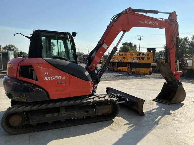 Image of Kubota KX080-4S2 equipment image 4