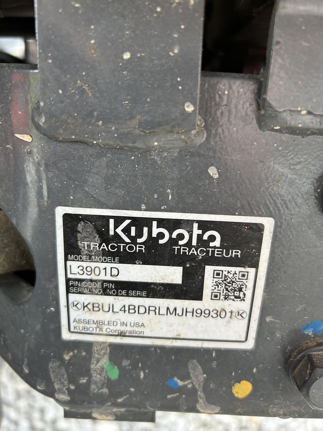 Image of Kubota L3901 equipment image 1