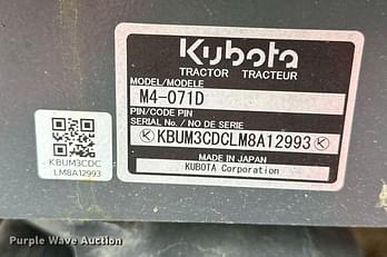 Main image Kubota M4-071 71