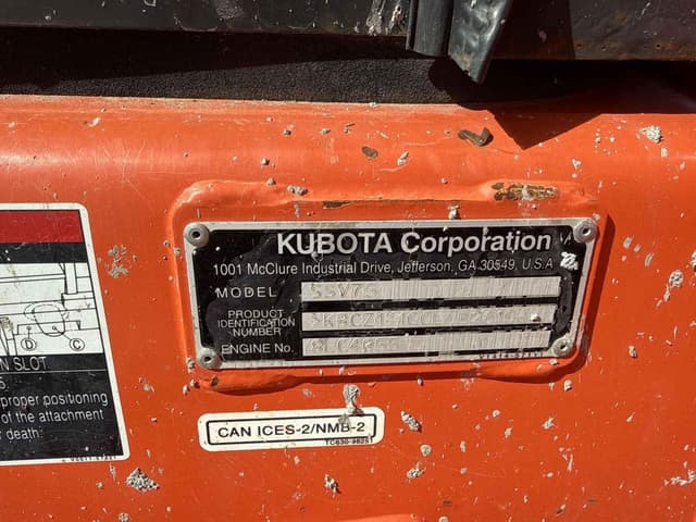 Image of Kubota SSV75 equipment image 1