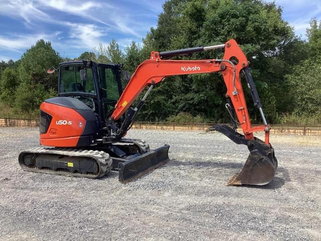 Image of Kubota U50-5 equipment image 3