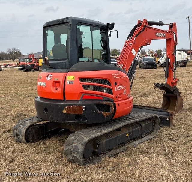 Image of Kubota U55-4 equipment image 4