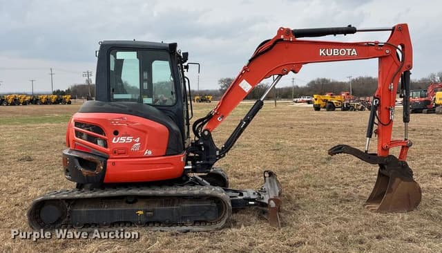Image of Kubota U55-4 equipment image 3